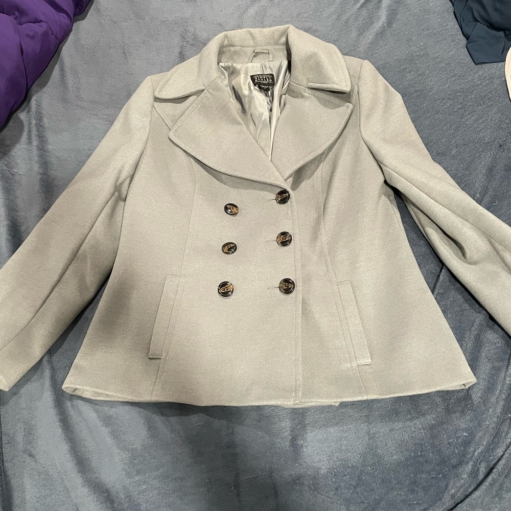 Women XL Peacoat